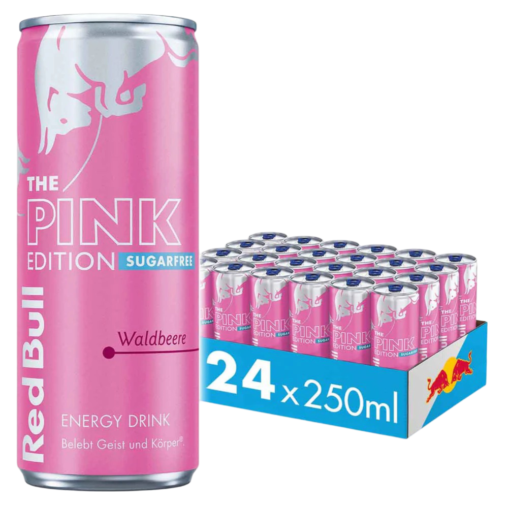 Red Bull The Pink Edition 250 ml 24-Pack